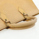 LOUIS VUITTON Epi Sac Triangle Hand Bag Yellow M52099 LV Auth 177090-7