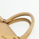 LOUIS VUITTON Epi Sac Triangle Hand Bag Yellow M52099 LV Auth 177090-8