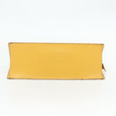 LOUIS VUITTON Epi Sac Triangle Hand Bag Yellow M52099 LV Auth 177090-5