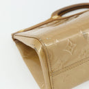 LOUIS VUITTON Monogram Vernis Roxbury Drive Bag 2Way Noisette M91372 Auth 177091-15