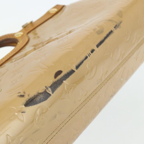 LOUIS VUITTON Monogram Vernis Roxbury Drive Bag 2Way Noisette M91372 Auth 177091