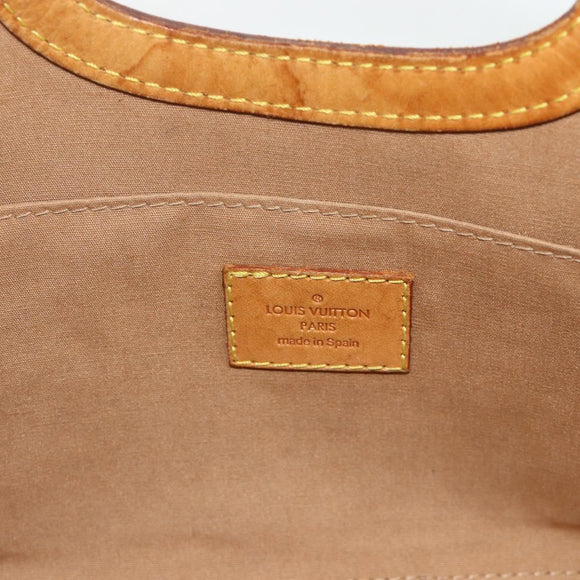 LOUIS VUITTON Monogram Vernis Roxbury Drive Bag 2Way Noisette M91372 Auth 177091