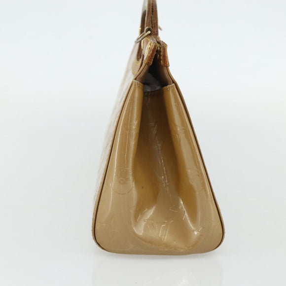 LOUIS VUITTON Monogram Vernis Roxbury Drive Bag 2Way Noisette M91372 Auth 177091