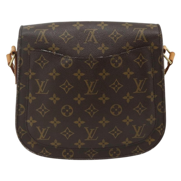 LOUIS VUITTON Monogram Saint Cloud GM Shoulder Bag M51242 LV Auth 177092A