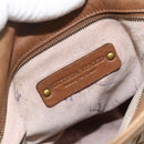 BOTTEGA VENETA INTRECCIATO Shoulder Bag Leather Beige 170022 Auth 177097-20