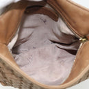 BOTTEGA VENETA INTRECCIATO Shoulder Bag Leather Beige 170022 Auth 177097-9