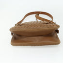 BOTTEGA VENETA INTRECCIATO Shoulder Bag Leather Beige 170022 Auth 177097-5