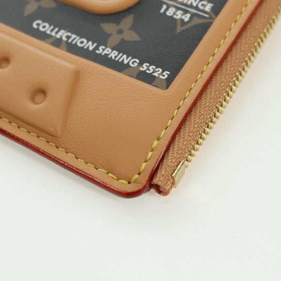 LOUIS VUITTON Monogram Porte Cartes LV Tape Card Case M14066 LV Auth 177098SM