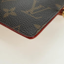 LOUIS VUITTON Monogram Porte Cartes LV Tape Card Case M14066 LV Auth 177098SM-18