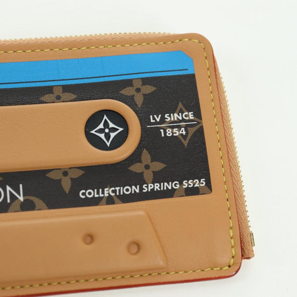 LOUIS VUITTON Monogram Porte Cartes LV Tape Card Case M14066 LV Auth 177098SM