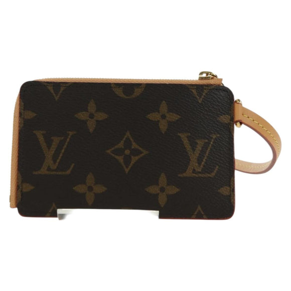 LOUIS VUITTON Monogram Porte Cartes LV Tape Card Case M14066 LV Auth 177098SM