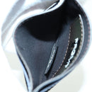 FENDI Zucca Canvas Dratini Card Case Black Brown Auth 177099SAM-10