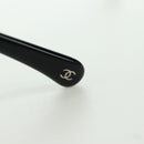 CHANEL Sunglasses metal Silver tone 4242 CC Auth 177100V-19