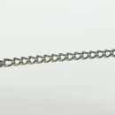 CHANEL Sunglasses metal Silver tone 4242 CC Auth 177100V-26