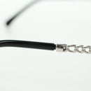 CHANEL Sunglasses metal Silver tone 4242 CC Auth 177100V-15