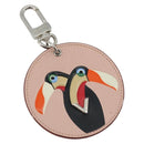 LOUIS VUITTON Epi Exotic Birds Charm Pink M67186 LV Auth 177102A-1