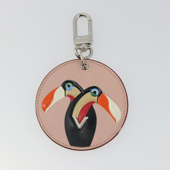 LOUIS VUITTON Epi Exotic Birds Charm Pink M67186 LV Auth 177102A