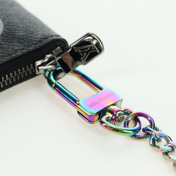 LOUIS VUITTON Monogram Eclipse Fragment iPhone Case M64449 LV Auth 177105M