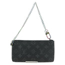 LOUIS VUITTON Monogram Eclipse Fragment iPhone Case M64449 LV Auth 177105M-2
