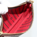 LOUIS VUITTON Damier Ebene T&B Mini Pochette Accessoires N58011 LV Auth 177106A-11