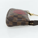 LOUIS VUITTON Damier Ebene T&B Mini Pochette Accessoires N58011 LV Auth 177106A-4