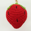 LOUIS VUITTON Bag Charm Very Licious Crochet Charm Red M02583 LV Auth 177108SM-3