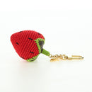 LOUIS VUITTON Bag Charm Very Licious Crochet Charm Red M02583 LV Auth 177108SM-6