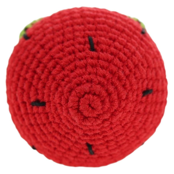 LOUIS VUITTON Bag Charm Very Licious Crochet Charm Red M02583 LV Auth 177108SM