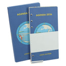 LOUIS VUITTON Refill 2026 Agenda MM Blue RA4106 Auth 177112M-1
