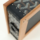 GOYARD Herringbone Food Bowl PVC Brown Auth 177113SV-12