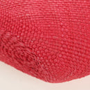 LOEWE Watermelon Tote Bag Raffia 2way Red Auth 177114SAV-19