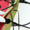 LOEWE Watermelon Tote Bag Raffia 2way Red Auth 177114SAV-24