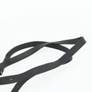 GUCCI Bamboo Rucksack Wildleder Schwarz Gold 003 2034 0030 Auth 177116-15