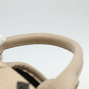 MCM Vicetos Logogram Backpack PVC Ivory Gold Auth 177118-8