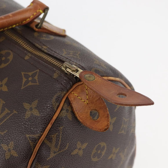LOUIS VUITTON Monogram Speedy 30 Hand Bag M41526 LV Auth 177123