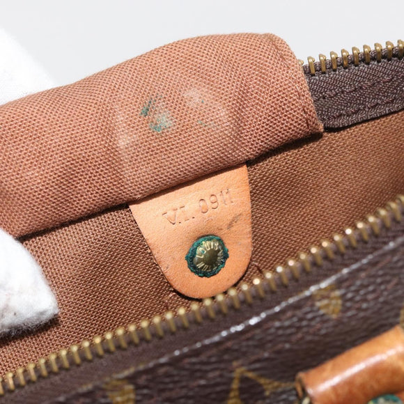 LOUIS VUITTON Monogram Speedy 30 Hand Bag M41526 LV Auth 177123