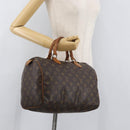 LOUIS VUITTON Monogram Speedy 30 Hand Bag M41526 LV Auth 177123-21
