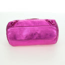 BALENCIAGA Mini Twiggy Hand Bag Leather 2way Pink 138223 Auth 177133V-5