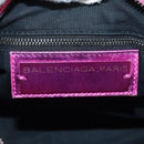 BALENCIAGA Mini Twiggy Hand Bag Leather 2way Pink 138223 Auth 177133V-23