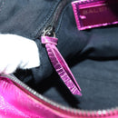 BALENCIAGA Mini Twiggy Hand Bag Leather 2way Pink 138223 Auth 177133V-26