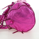 BALENCIAGA Mini Twiggy Hand Bag Leather 2way Pink 138223 Auth 177133V-4