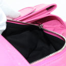 BALENCIAGA Super Busy Shoulder Bag Leather Pink Silver 762516 Auth 177134SM-22