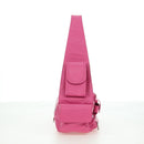 BALENCIAGA Super Busy Shoulder Bag Leather Pink Silver 762516 Auth 177134SM-3