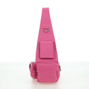 BALENCIAGA Super Busy Shoulder Bag Leather Pink Silver 762516 Auth 177134SM-4