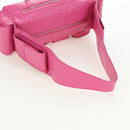 BALENCIAGA Super Busy Shoulder Bag Leather Pink Silver 762516 Auth 177134SM-6