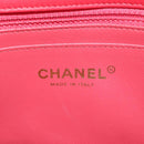 CHANEL Matelasse 20 Chain Shoulder Bag Lamb Skin Red Gold CC Auth 177140SAM-22