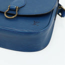 LOUIS VUITTON Epi Saint Cloud PM Shoulder Bag Blue M52195 LV Auth 177143A-10