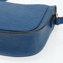 LOUIS VUITTON Epi Saint Cloud PM Shoulder Bag Blue M52195 LV Auth 177143A-12