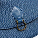 LOUIS VUITTON Epi Saint Cloud PM Shoulder Bag Blue M52195 LV Auth 177143A-14