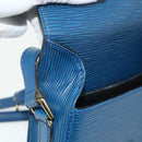 LOUIS VUITTON Epi Saint Cloud PM Shoulder Bag Blue M52195 LV Auth 177143A-16